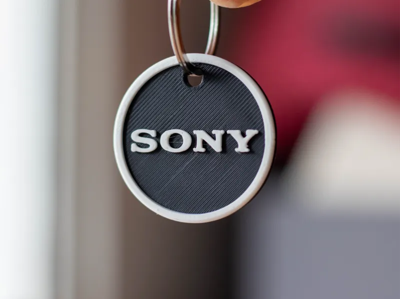 Sony Logo Keychain