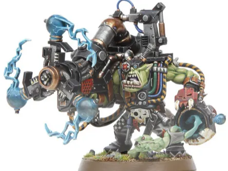 Ork with huge Energy Gun