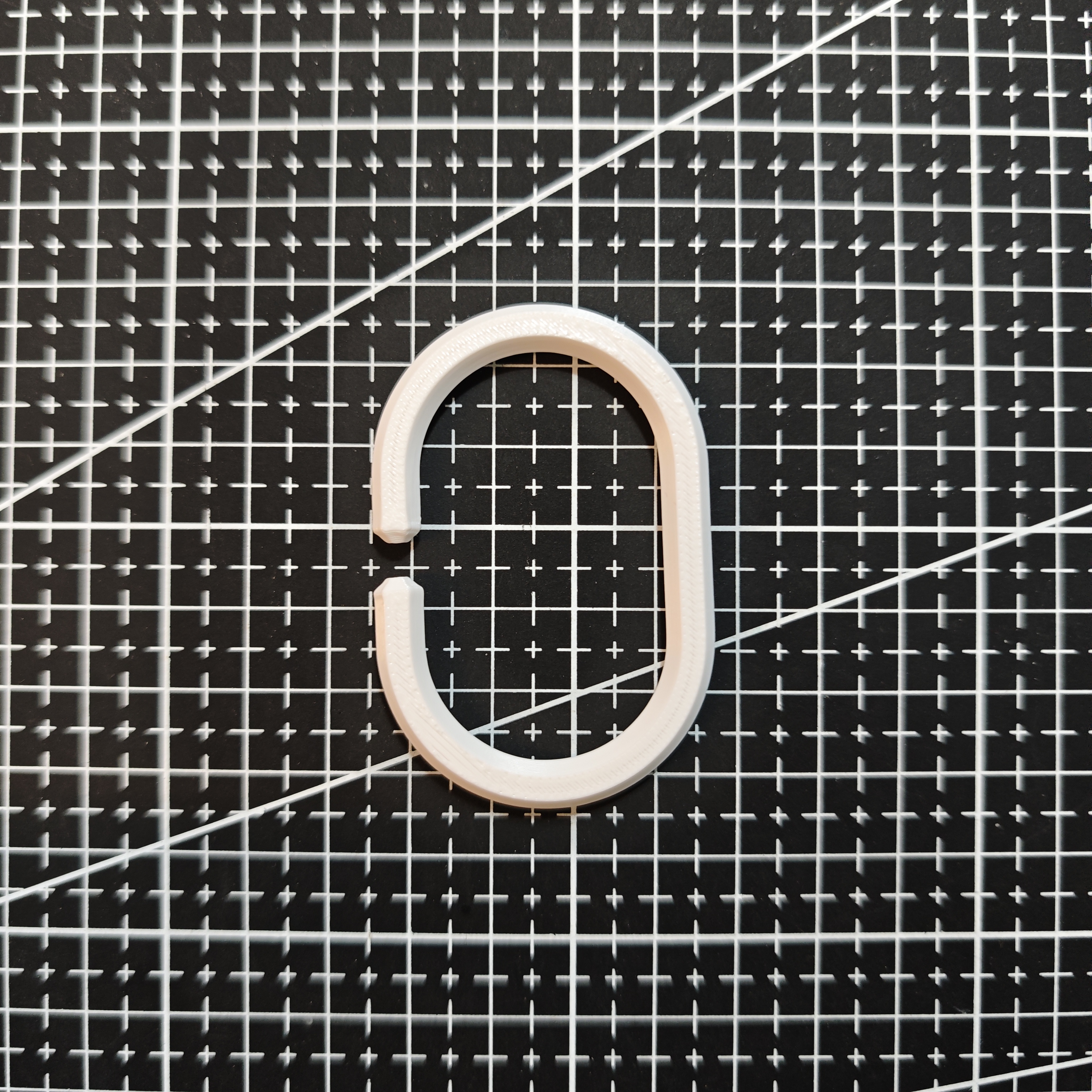 Miniatura 2 do modelo 3D 浴帘C型吊环