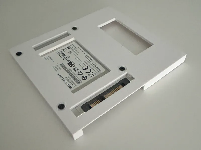 SSD into a DVD slot of a HP EliteDesk 705 G4