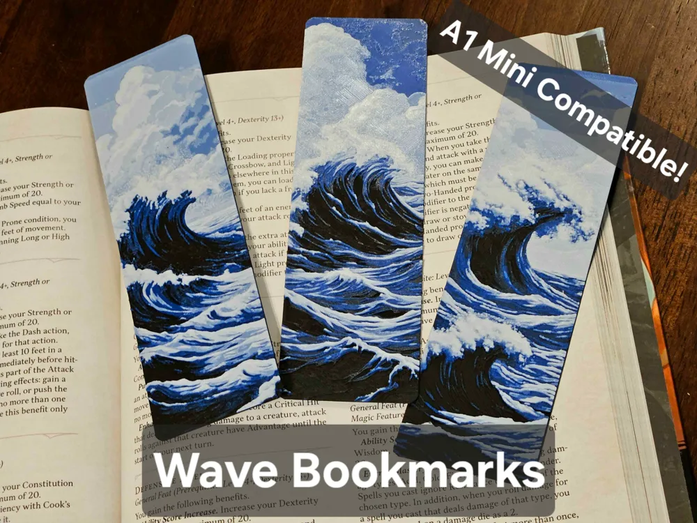Waves - Bookmark Set