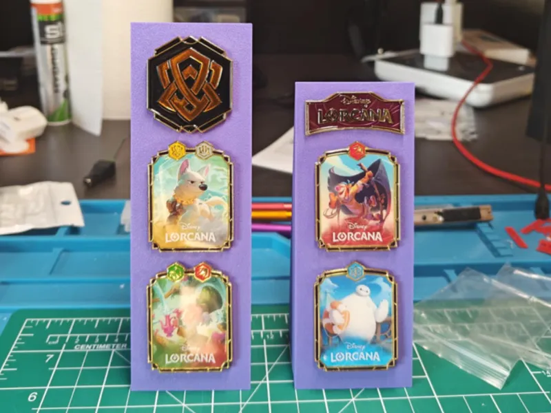 Lorcana pin display V1(set 1-6) V2(set 7+)