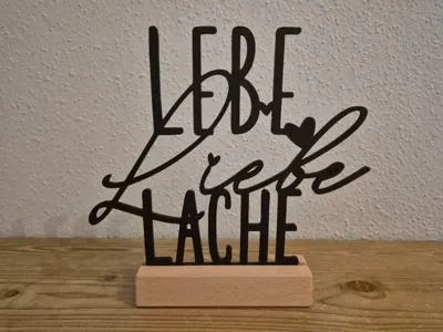 Live Love Laugh Display