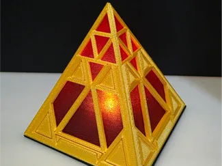 Star Wars Inspired Mini Lamp - Sith Holocron 