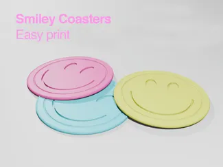 Smiley Coasters