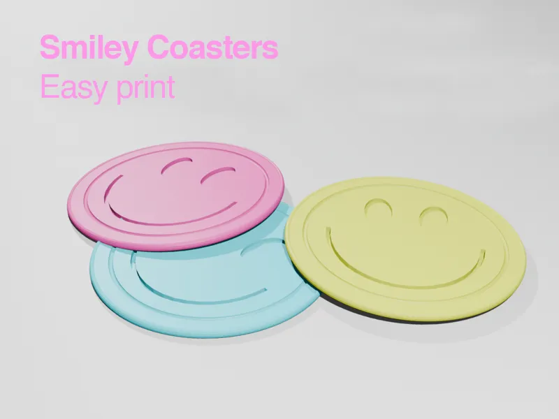 Smiley Coasters