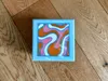 With swirl icon