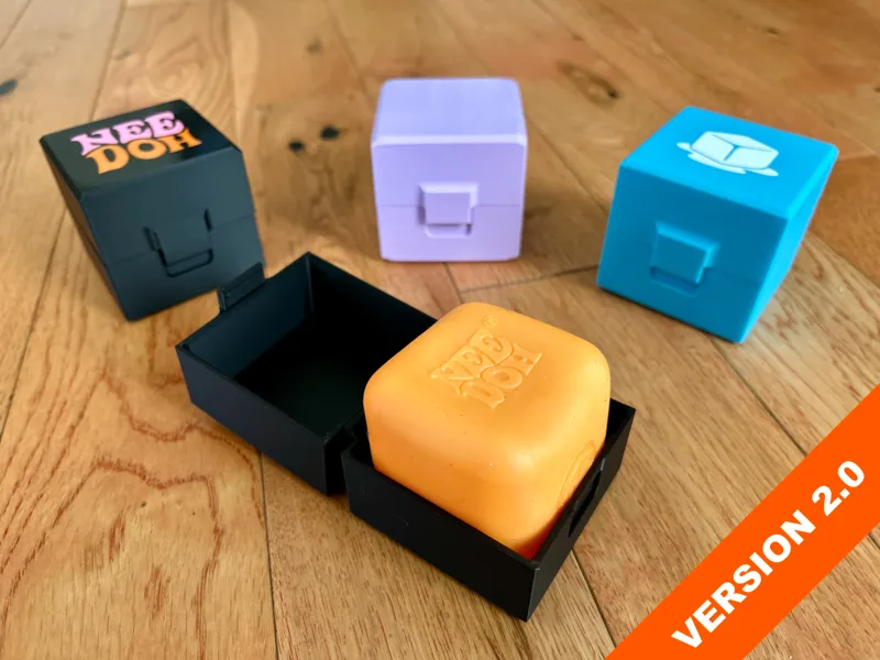 NeeDoh Nice Cube Case (58mm size) Version 2.0