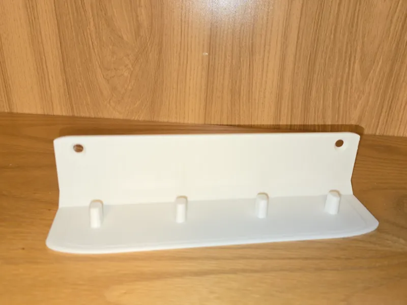 Oral b wall mount for four toothbruches