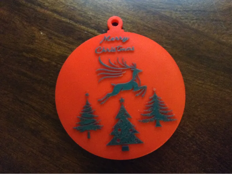 Jumping Deer Ornament
