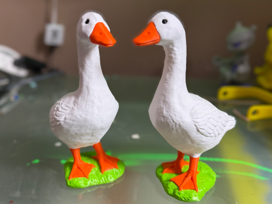 7" Desk Goose - Faster Print & Less Waste