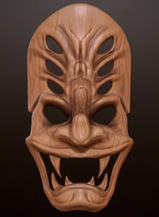 Island Mask | Bakunawa NOMAD Sculpt
