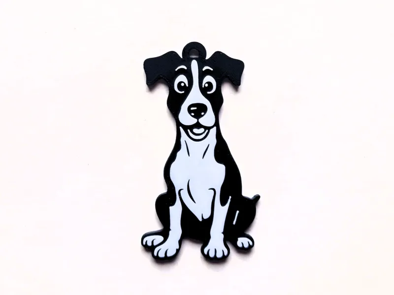 Cute dog keychain 2