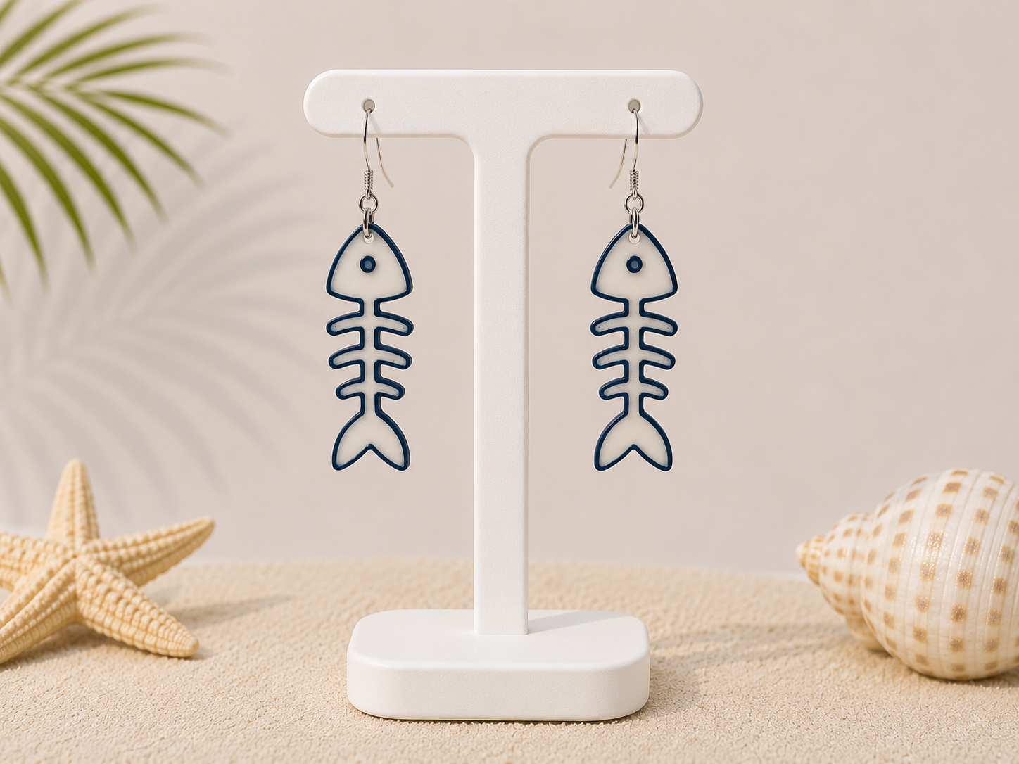 Fish Bone Earrings