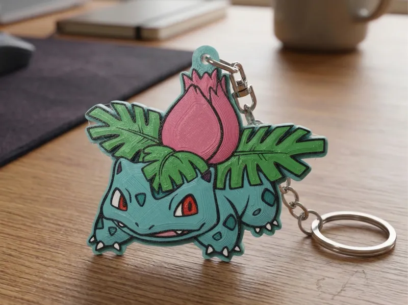 Ivysaur Keychain