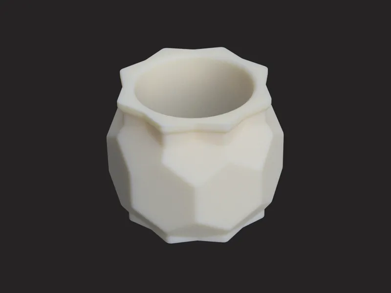 Geometric flower pot (56mm)