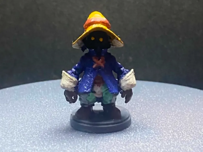 Vivi Miniature- Wizard Final Fantasy inspired