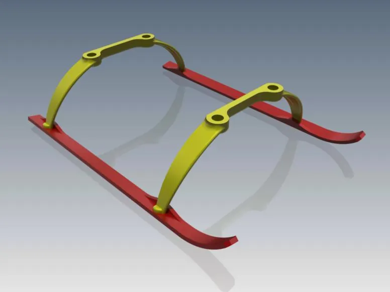 Blade 130 S landing skid