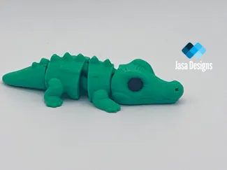Articulated Baby Crocodile