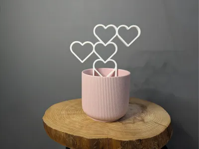 Valentine's Heart Shaped Plant Support Trellis