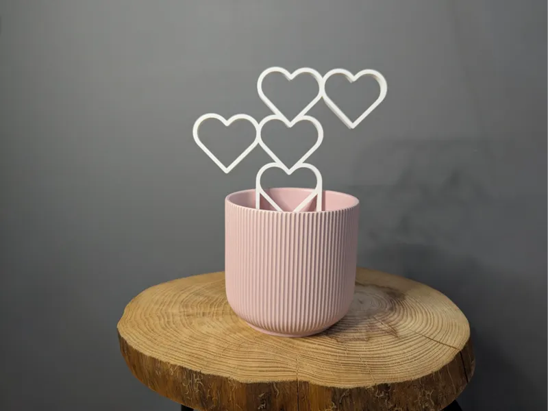 Valentine's Heart Shaped Plant Support Trellis