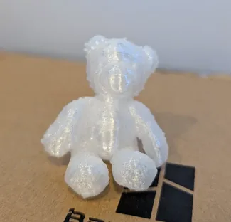 Cute Little Teddy Bear Sitting 