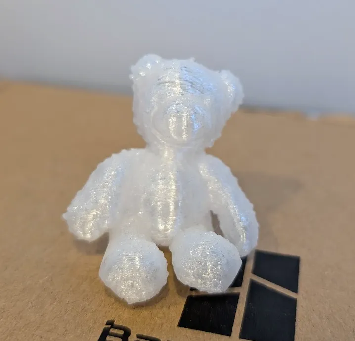 Cute Little Teddy Bear Sitting 