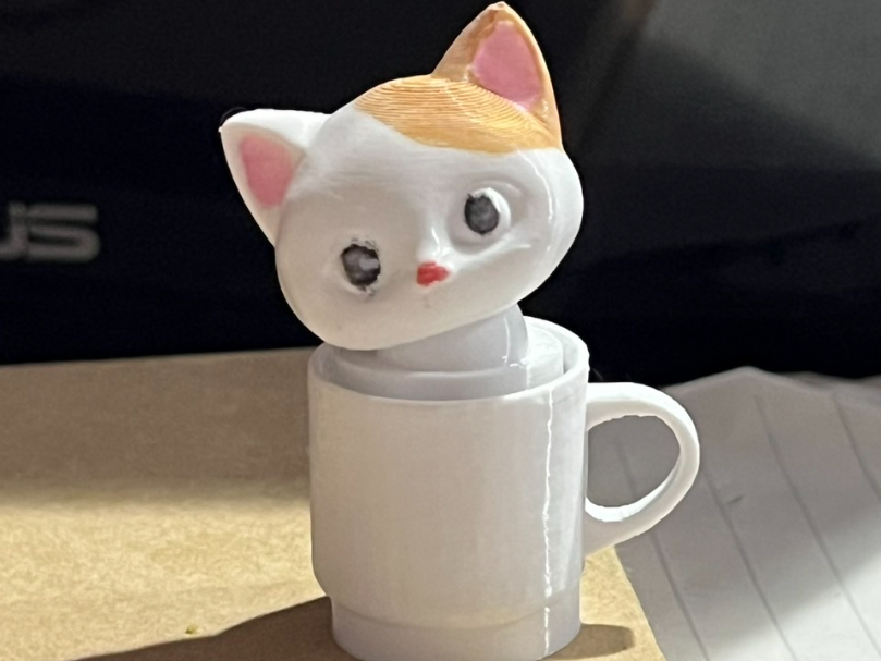 Chibi Cat Coffee Cup Clicker