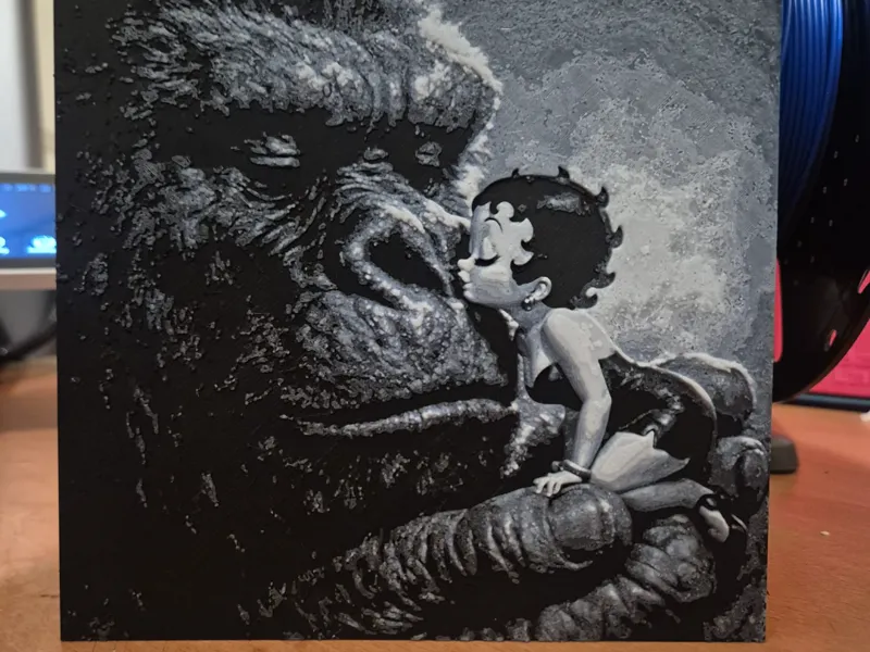 kong and betty boop hueforge