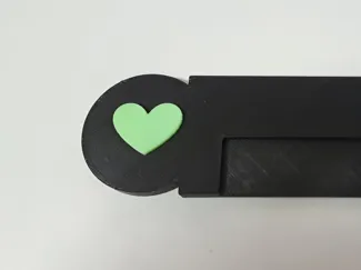 Badge coeur / Heart badge