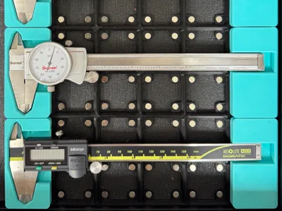 Minimalist Gridfinity Caliper Holder