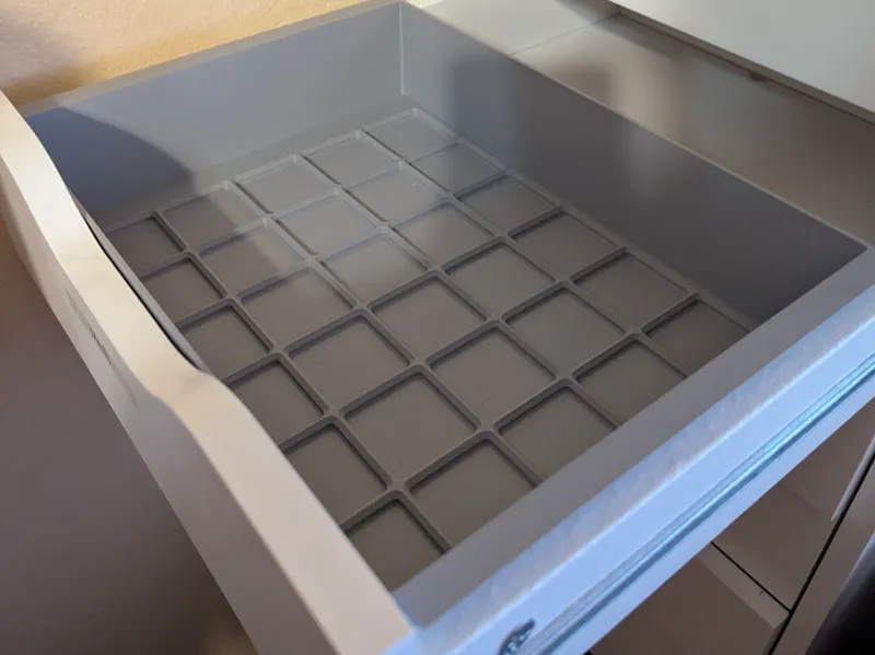Gridfinity Basket for Alex drawers - 6x4 and 6x5