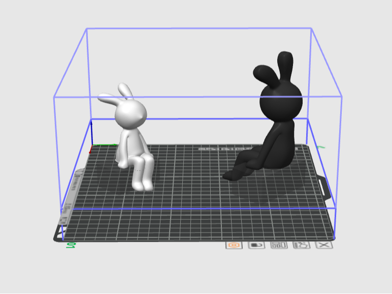 Miniatura 2 do modelo 3D Hopplings – The Sitting Pair