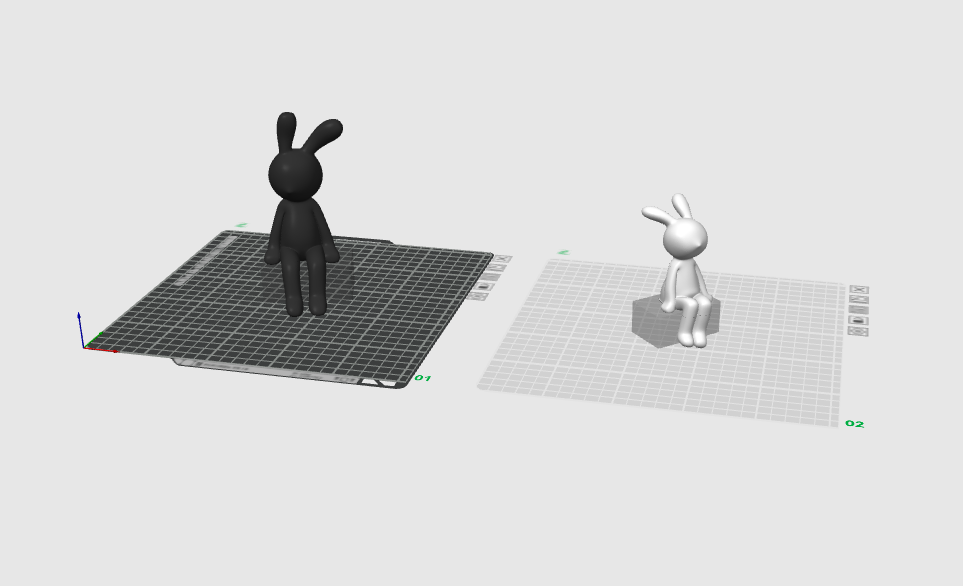 Miniatura 1 do modelo 3D Hopplings – The Sitting Pair
