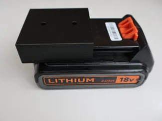 Black+Decker 18v Batterie Halterung