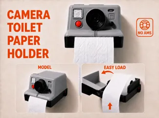 APPAREIL PHOTO PAPIER TOILETTE