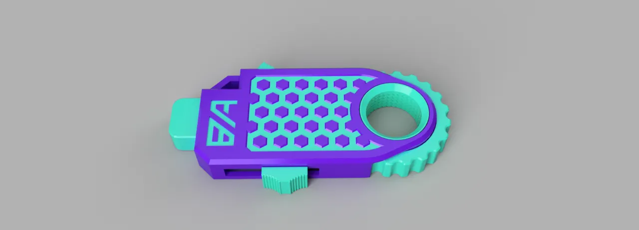 Alpha Fidget- 5 in 1 Print in Place Fidget Toy view 4