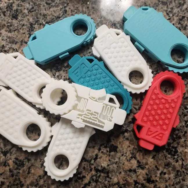 Alpha Fidget- 5 in 1 Print in Place Fidget Toy view 3