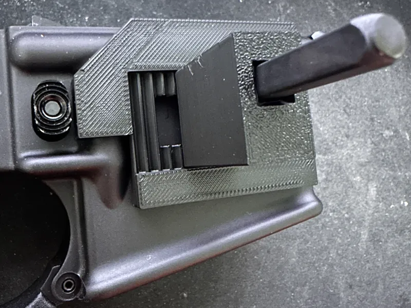 Harbor Freight 1/8" punch alignment jig for AR15