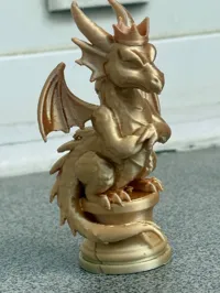 Jeu d'échecs Dragon par Printito — photo 4