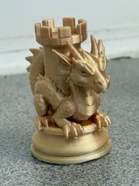 Jeu d'échecs Dragon par Printito — photo 6