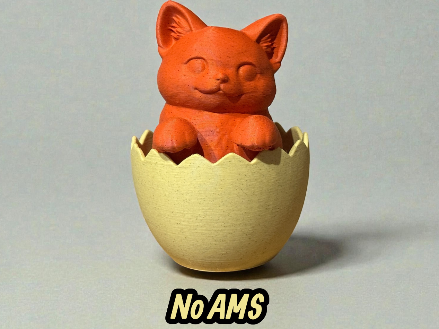 Peeking Cat in Cracked Egg