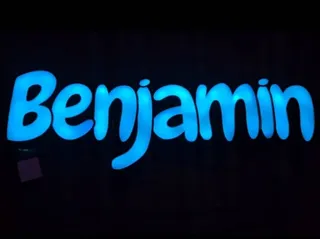 Lampe LED « Benjamin » – 55 × 18 cm