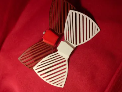 Button Bow Tie