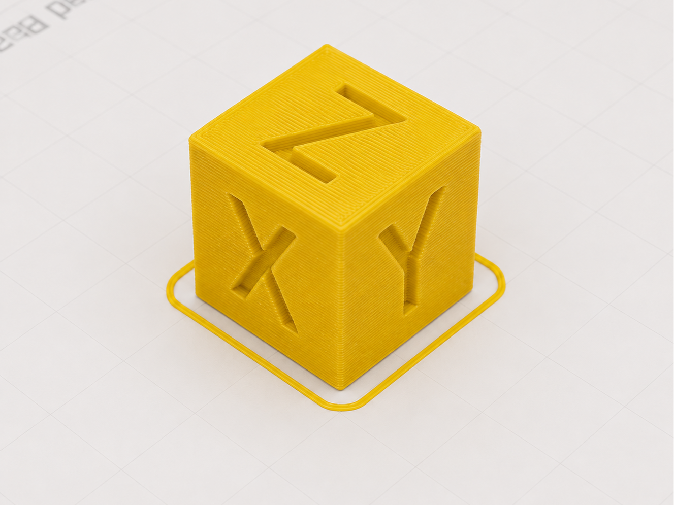 XYZ Calibration Cube 20x20x20mm
