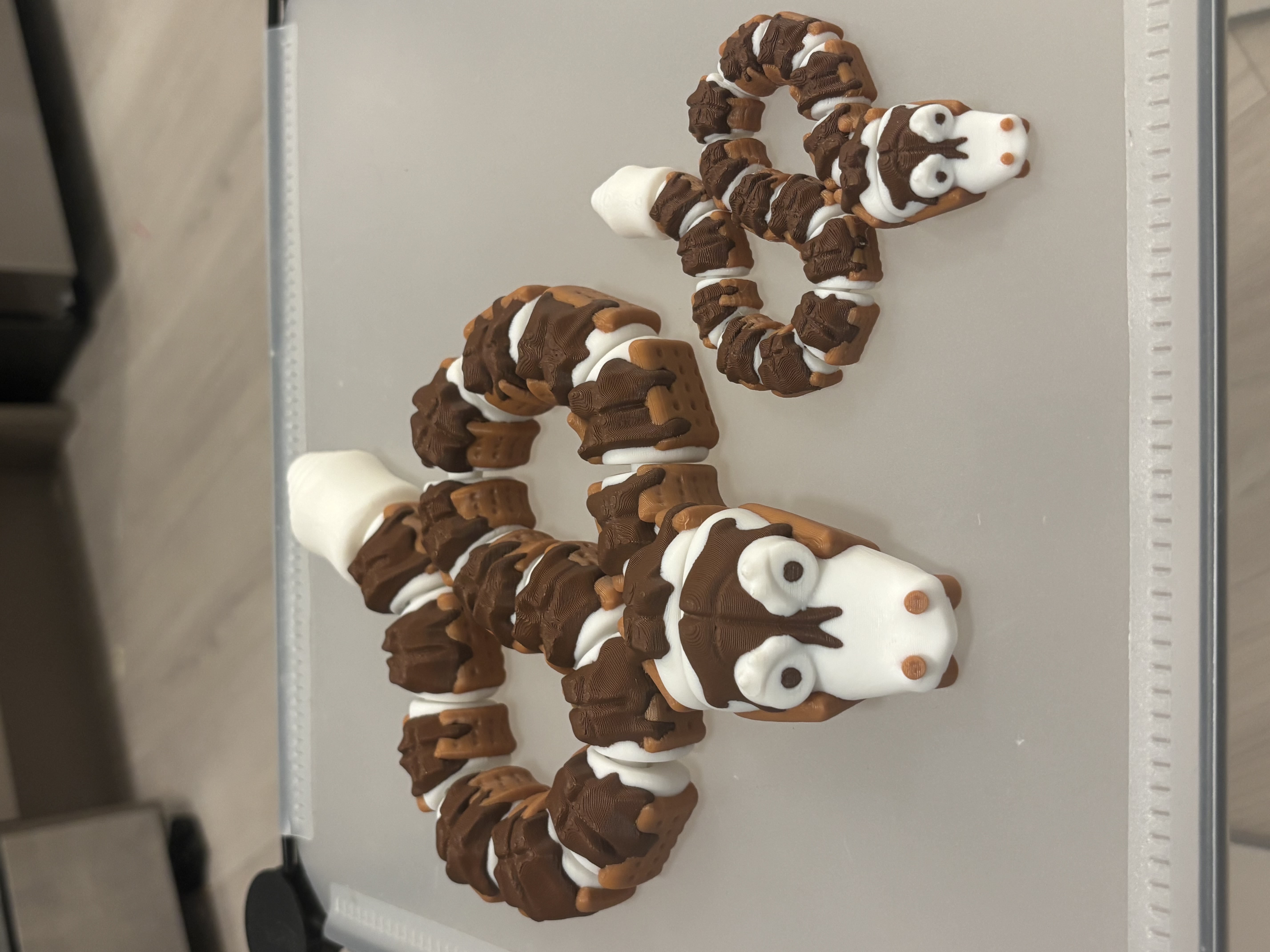 Miniatura 2 do modelo 3D Flexi S'mores Snake