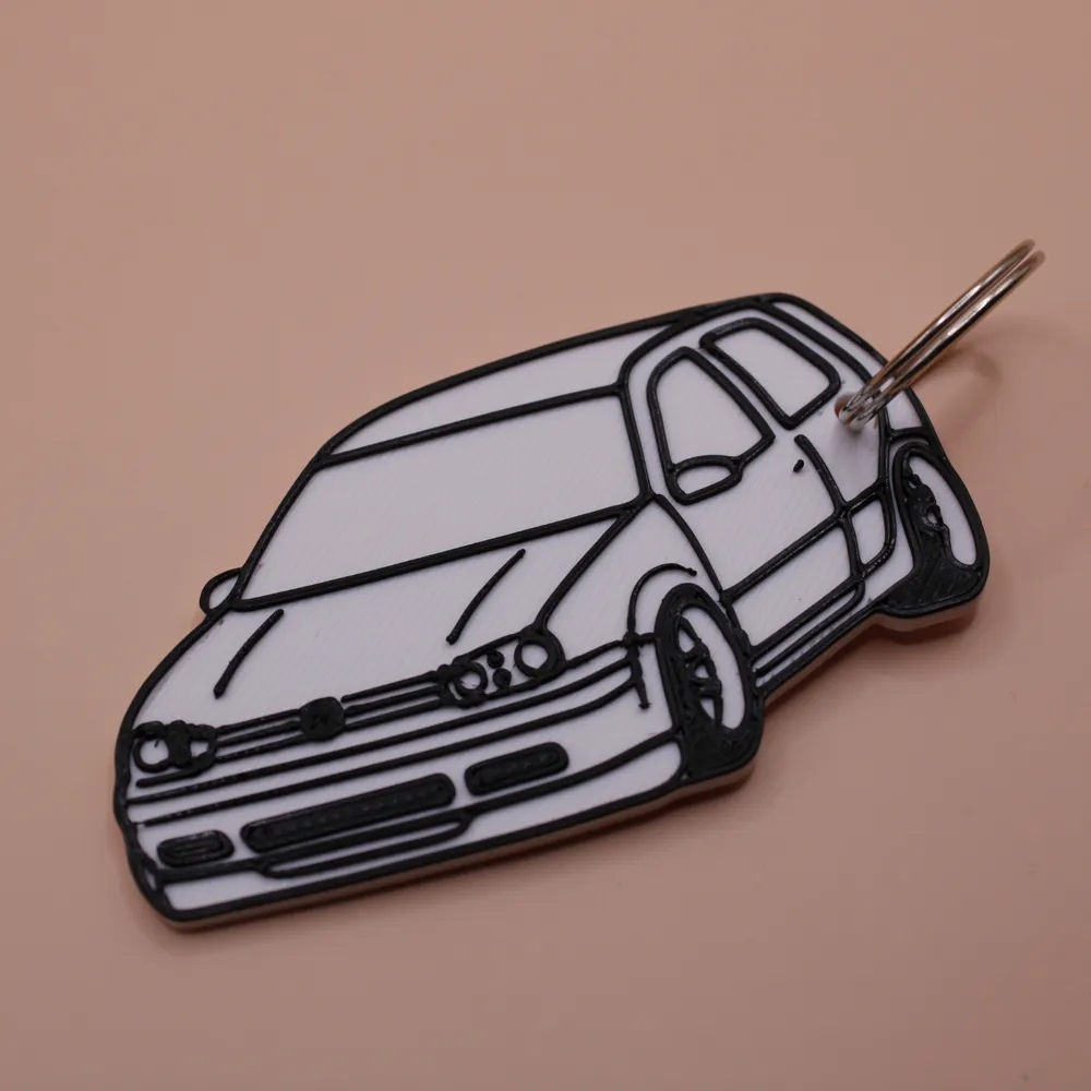 Golf R Keychain Ess Tuning Car keychain VW golf 4 tuning by Vize3Dtisku - MakerWorld