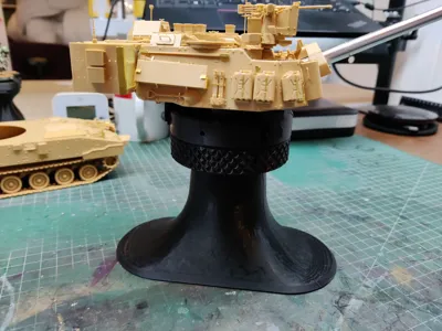 3 jaw chuck for model tank turrets