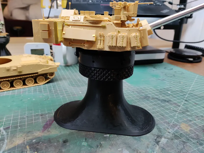 3 jaw chuck for model tank turrets