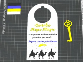 Llave mágica para puerta de Reyes Magos